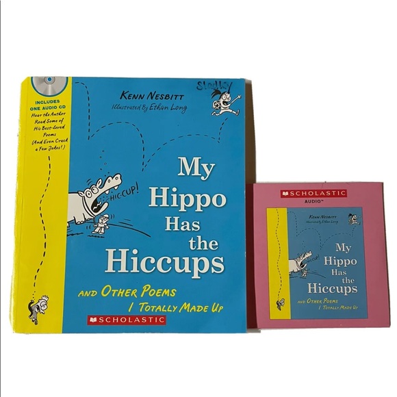 Scholastic | Media | My Hippo Has The Hiccups Poetry Book Kids Audio Cd ...